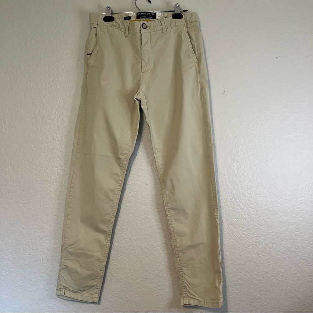Denim & Flower Beige Chinos